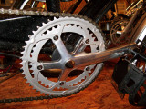 New 52 tooth chain ring and crank arms on Powertrek Dynamo