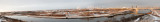 Snowy pano across the River Tees UK