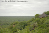 Bandas of Olifants Camp overviewing the immense Kruger