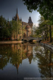 Budapest's Vajdahunyad Castle in HDR