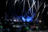 Super Bowl XLIV - The Who rehearsal fireworks