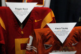 Reggie Bush  & Vince Young football jerseys