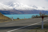 Lake Pukaki Roads