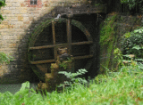 Water-driven mill