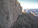 2896 the tall cliff of Coconino sandstone