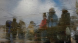 Faceless tourists