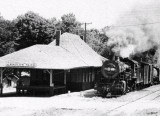 Arnolds Park Depot.