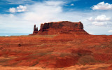 Butte and Badlands in Navajo Country