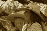 Cowgirls at the Marshall Gold Discovery Park