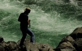 Richard Explores the Edge of the Yuba River