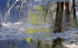 Reflections and Ice in the Merced River