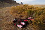 The Sacred and the Profane - Shiprock and Beer Bottles