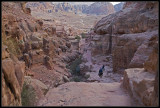 The climb to the monastery