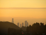 LA downtown from Universal City at daybreak_2