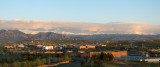 Morning light on the rockies