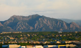 Part of the young mountain range