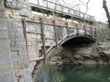 Closer up to Tonoloway Aqueduct showing the need for repair