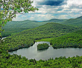 Hills Pond from Avery Mt. - photo by dcr