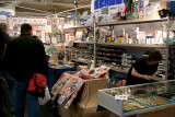 Det var mange forhandlerboder med messetilbud; verkty, byggesett, materialer, bker...