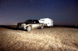 Camping under the stars