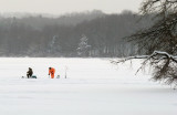 An ice fishermans dream -- Yellow Creek State Park, PA