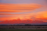 Extraordinary sunset #2 over Organ Mountains, New Mexico