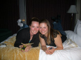 Alicia and Melissa in the Hotel Room
