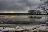 Ice on Mohawk River<BR>January 27, 2010