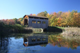 Covered Bridge Reflection<BR>October 22 2007