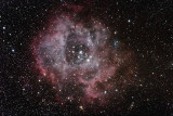Rosette Nebula or NGC 2238  (Full Frame)