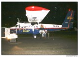 Landing on ST Eustatius with a little plane