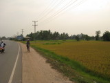 No signs to Vientiane, the capitol- I guess Ill ride this direction!