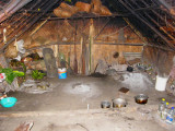 Inside a cooking house