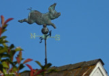 Weathervane_Flying Pig