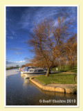Frosty day at Bridge House Marina (1) - HDR