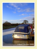 Waldemar frozen into the canal - HDR
