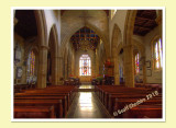 Inside Lancaster Priory  (HDR)