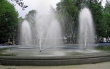 Fountains in Plaza Luis Cabrera,  Colonia Roma
