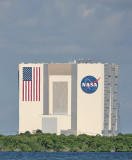  NASA building at Kennedy Space Center