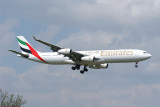 Emirates Airbus A340-300 A6-ERO