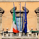 In EU integrated Italian window (half-closed)