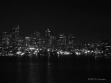 Seattle skyline over Lake Union