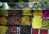 Israel Dizengoff olives pickles.JPG