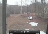 view of front yard and lane toward roadway - from tower room