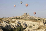 Balloons on the way to Uhisar
