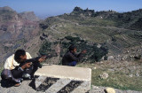 Shooting in the mountains near Khulan