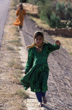 Running by the side of the road