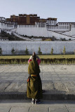 Praying in front of Potala