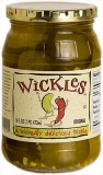 THESE PICKLES CALLED WICKLES ARE VERY, VERY POPULAR AND A TEXAS SPECIALTY