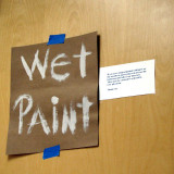 22 AUG 08 wet paint